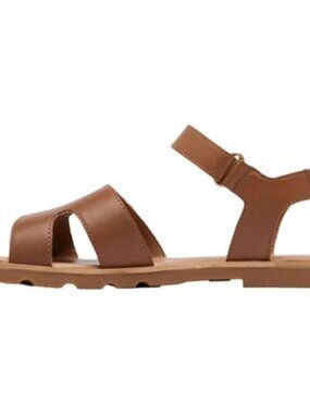 Sorel - Womens Ella Iii Ankle Strap Sandals, size 8.5 US womens, color brown/tan
